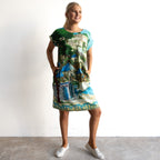 Short Sleeve Tunic Dress - Tulum - 61035