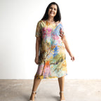 Silky Shift Dress by Orientique Australia - Scenic - 71604