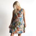 Sleeveless Shift Dress - Desert - 21879