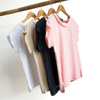 Soft Fold Neckline Top - 62844