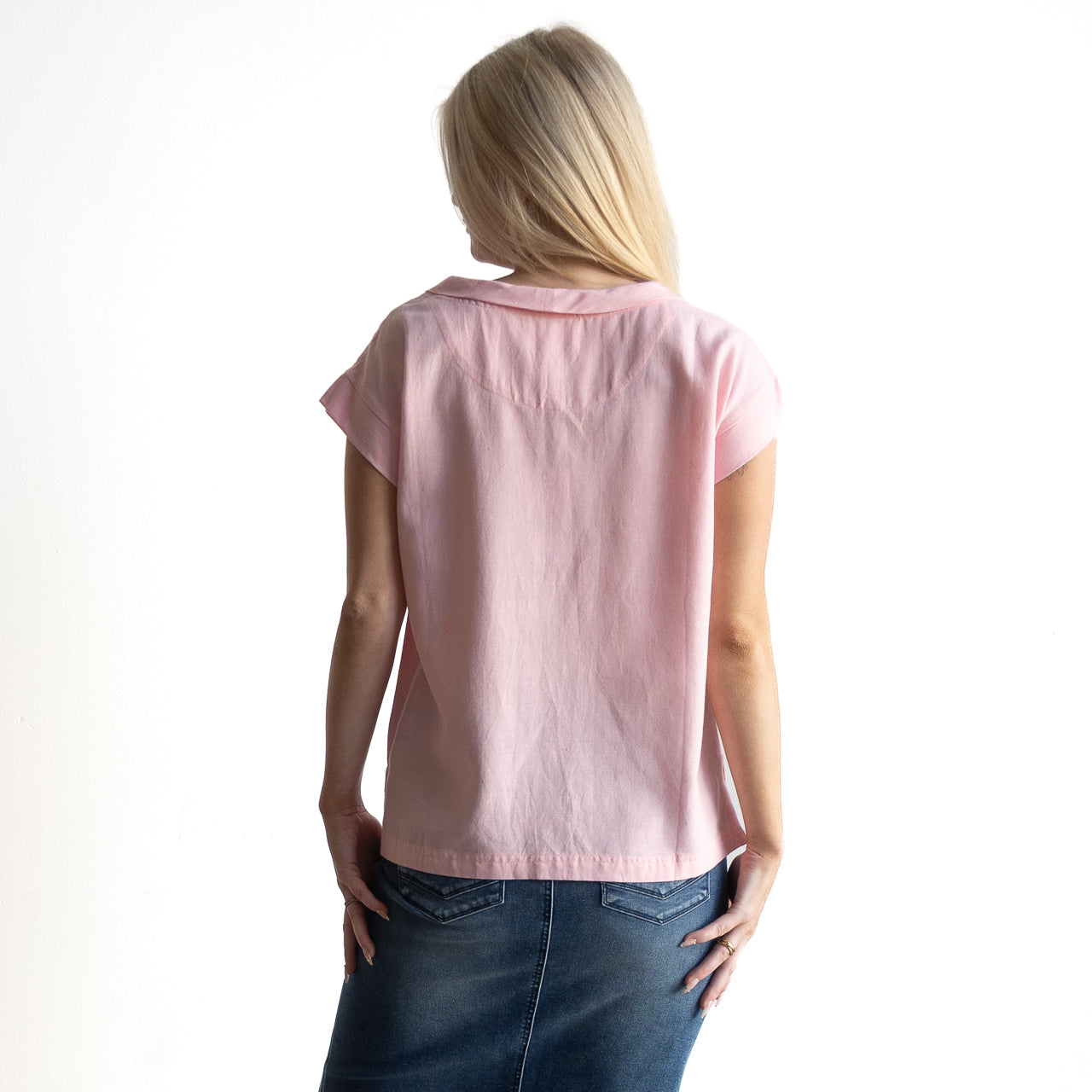Soft Fold Neckline Top - 62844