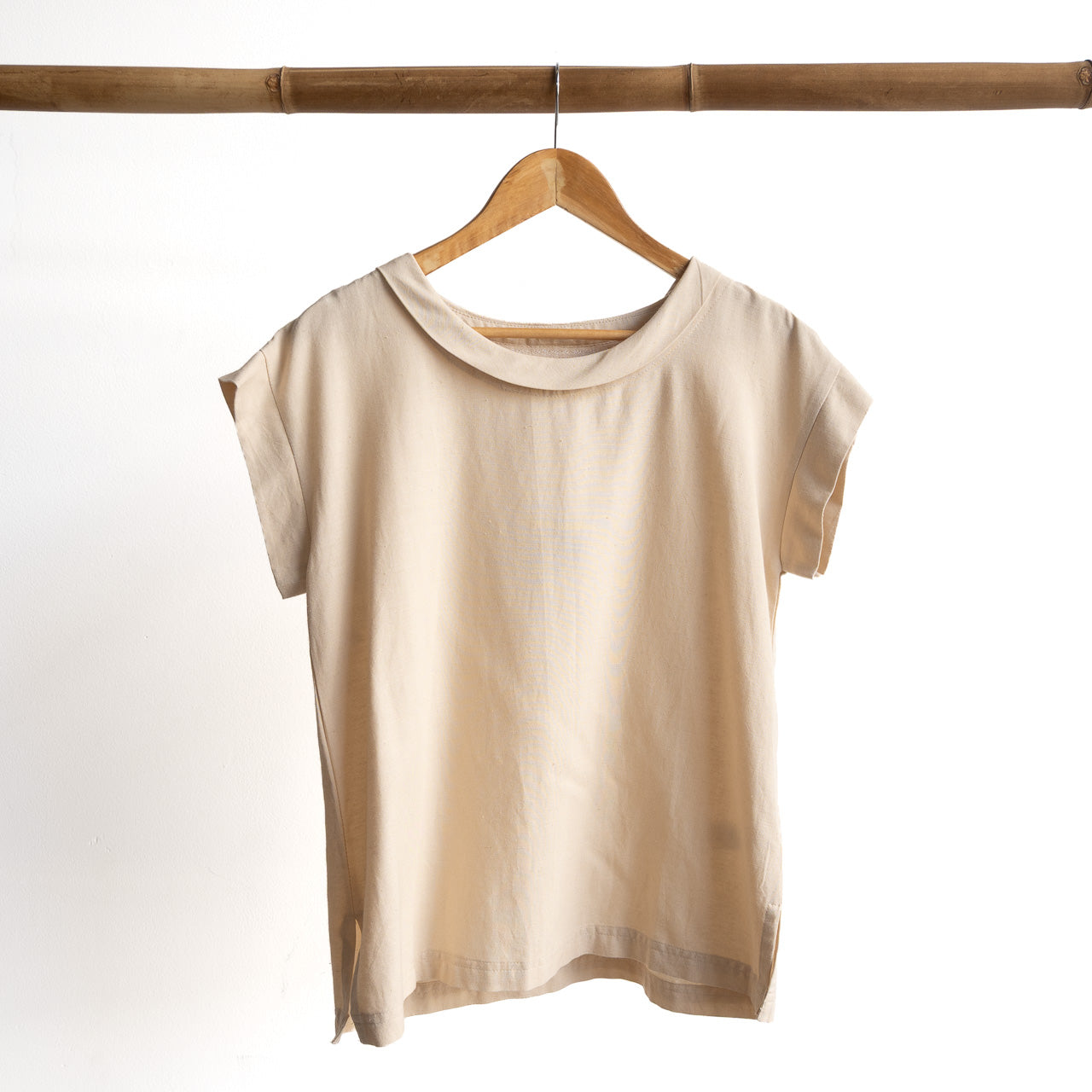 Soft Fold Neckline Top - 62844