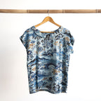 Soft Fold Neckline Top - Nanjing - 62839