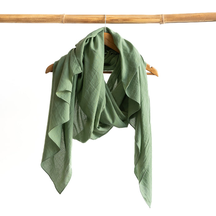 Soft As A Cloud Cotton Scarf Wrap