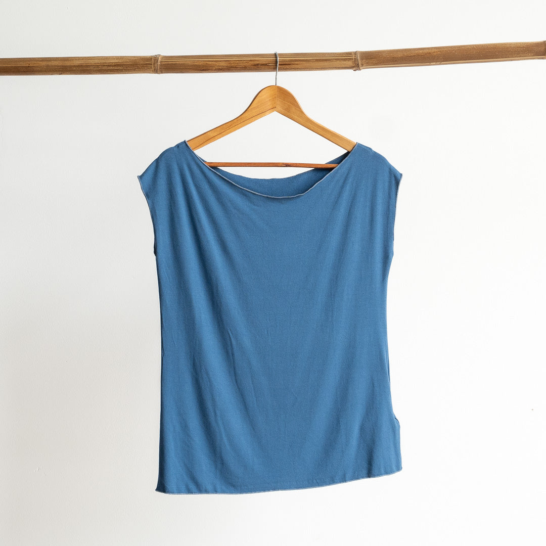 Square Cut T-shirt Tank in Bamboo
