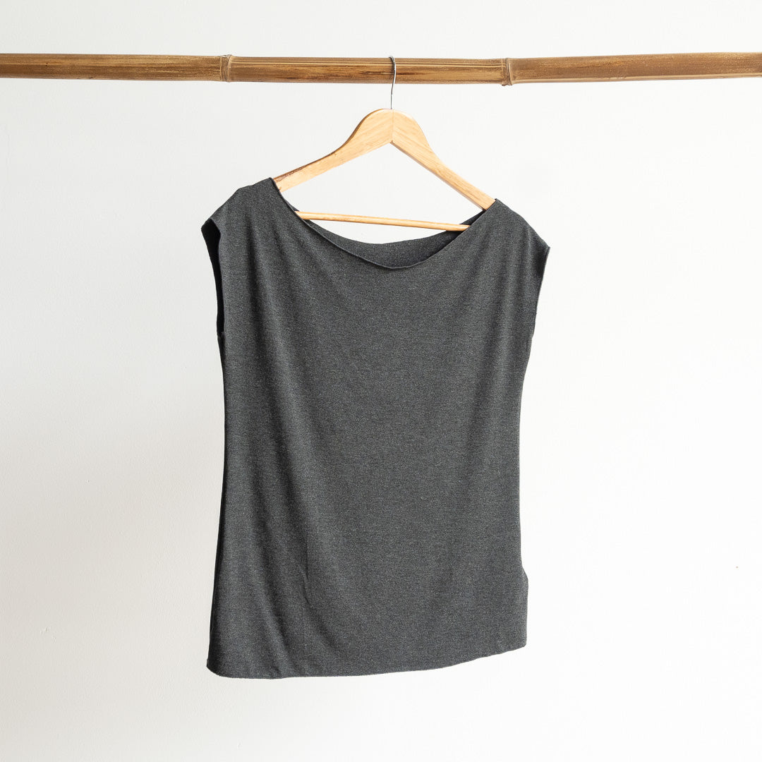 Square Cut T-shirt Tank in Bamboo