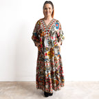 Statement Maxi Dress by Escape - Chateau Eza - 31073