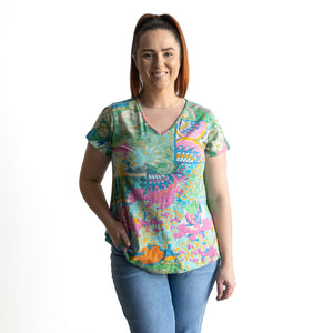 Statement T-Shirt by Orientique Australia - Santa Cruz - 23086