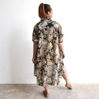 Stepping Out Long Cotton Shirt - Paisley Nouveau