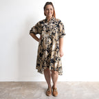 Stepping Out Long Cotton Shirt - Paisley Nouveau