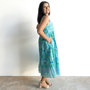 Strappy Midi Sundress by Orientique Australia - Montevideo - 10071
