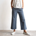 Stretch Denim Cuff Pant by Cafe Latte - Enzyme Wash