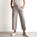 Stretch Denim Wide Leg Pants by Cafe Latte - Enzyme Wash