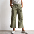 Stretch Denim Cuff Pants by Cafe Latte in Classic Colours