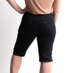 Stretch Denim Shorts by Cafe Latte in Classic Colours