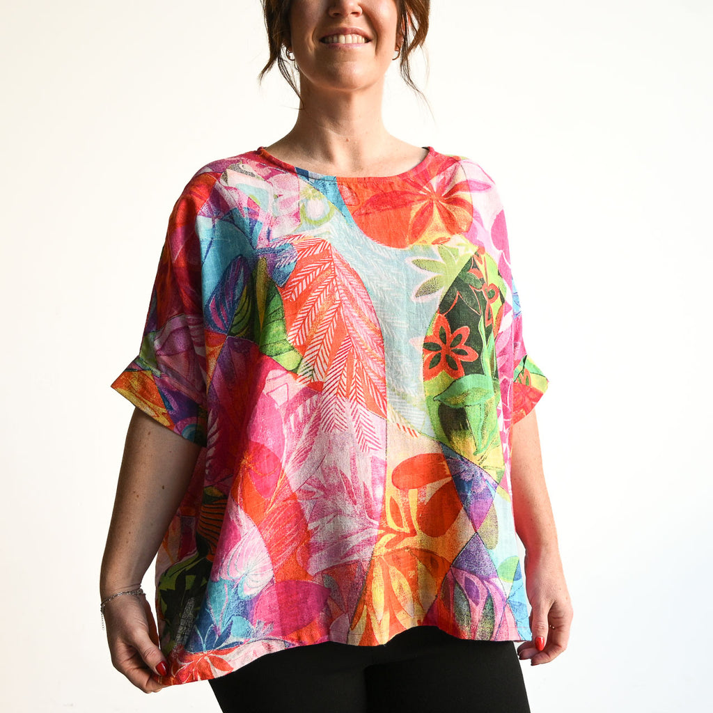 Summer in the City Blouse by Orientique Australia - Jozani - 32357