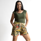 Summer Safari Shorts by Escape - Cecilia - 6611