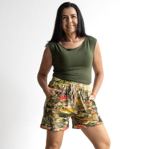 Summer Safari Shorts by Escape - Cecilia - 6611
