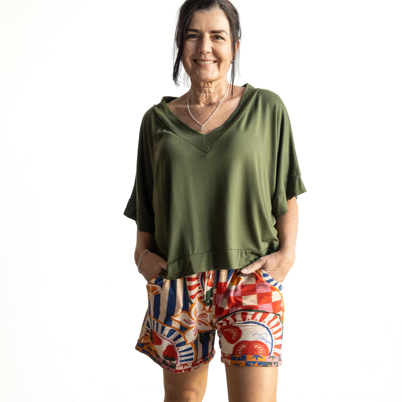 Summer Safari Shorts by Escape - Marcella - 6611