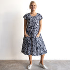 Sweet Bias Dress - Cassis - 40345