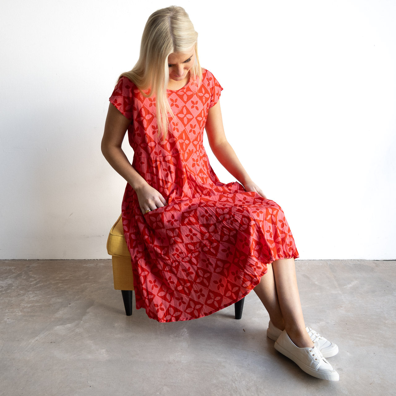 Sweet Bias Dress - Mougins - 61044