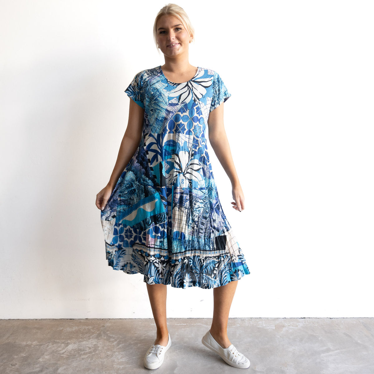 Sweet Bias Dress - Nimes - 21830