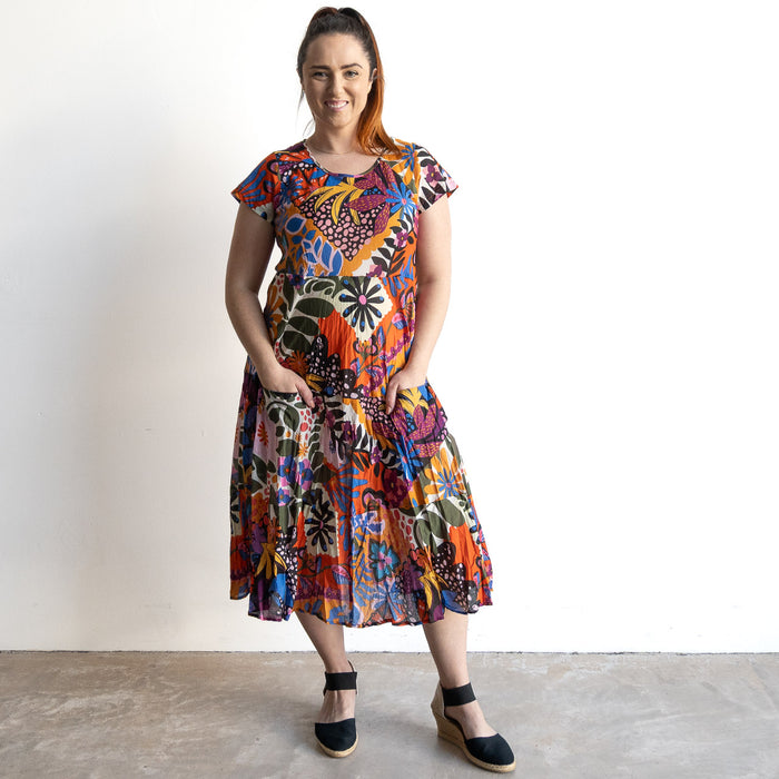Sweet Bias Dress by Orientique Australia - Salvador - 81322