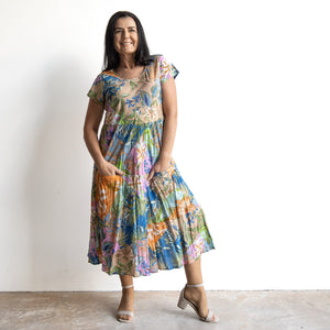 Sweet Bias Dress by Orientique Australia - Miramar - 81345