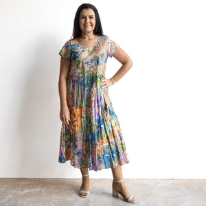 Sweet Bias Dress by Orientique Australia - Miramar - 81345