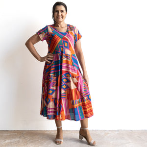 Sweet Bias Dress by Orientique Australia - Jacuma - 20124
