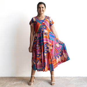 Sweet Bias Dress by Orientique Australia - Jacuma - 20124