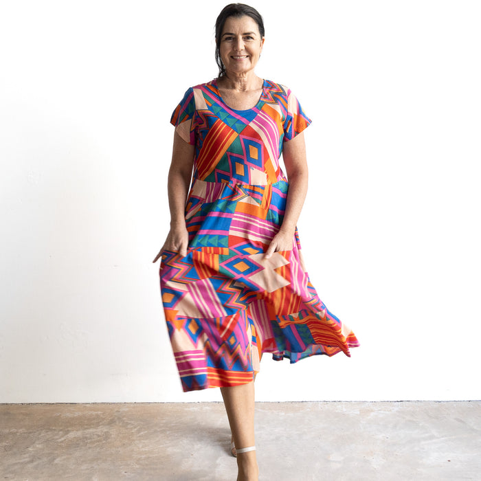 Sweet Bias Dress by Orientique Australia - Jacuma - 20124