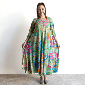 Swinging Midi Dress by Orientique Australia - Santa Cruz - 20131