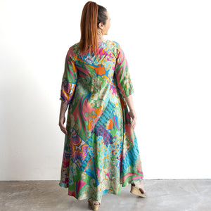 Swinging Midi Dress by Orientique Australia - Santa Cruz - 20131