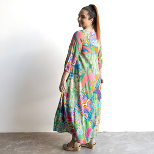Swinging Midi Dress by Orientique Australia - Santa Cruz - 20131