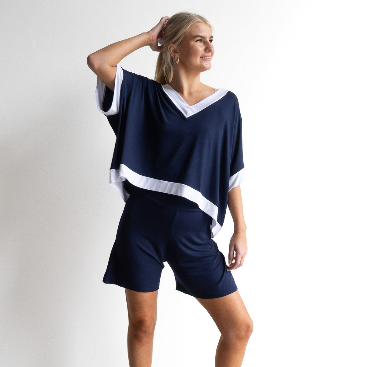 The Vee Tee by KOBOMO Bamboo - Two Tone