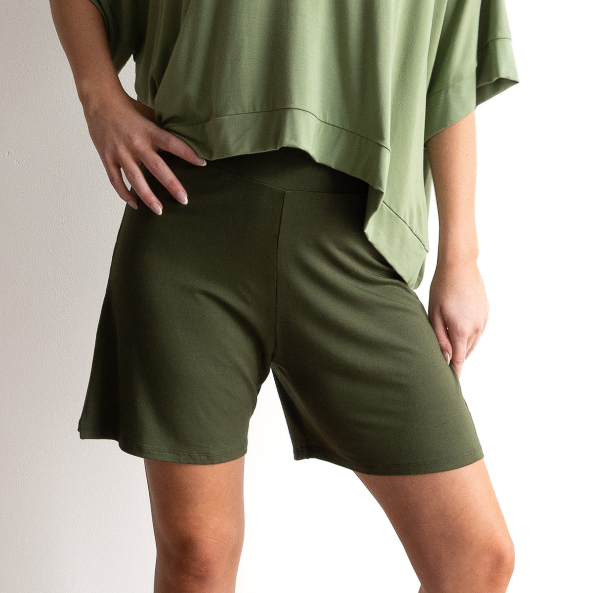 Yoga Shorts by KOBOMO Bamboo