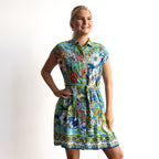 Tie Waist Dress - Camarge - 30273