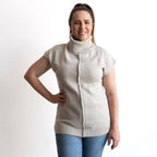 Turtleneck Knit Vest by Escape - 1348