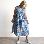 Twist It Pleated Maxi Dress - 50 Years Oriental - 30260