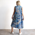 Twist It Pleated Maxi Dress - 50 Years Oriental - 30260