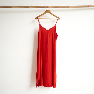 Under Dress - Full Cotton Petticoat Slip - Below-the-Knee