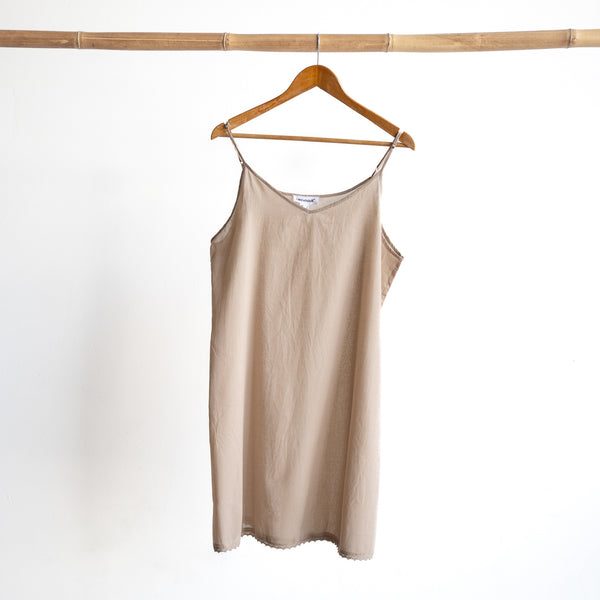 Petticoat Cotton Under Slips For Dresses Suzanne Petticoat Boho Ruffed Slip  In Cotton Voile  Heart's