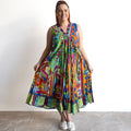 V-neck Midi Dress - Bonnieux - 30253