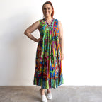 V-neck Midi Dress - Bonnieux - 30253