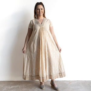 V-neck Midi Dress by Escape - Veronica - 91248