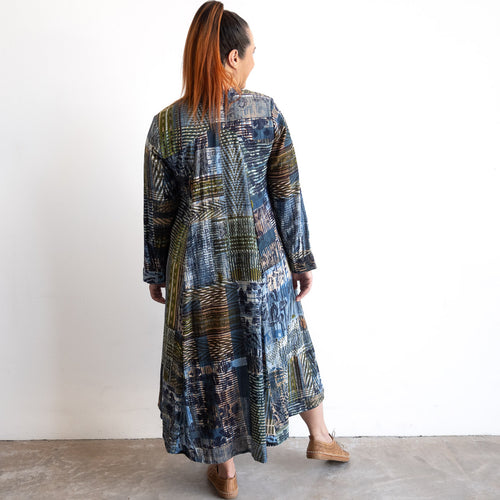 V-neck Midi Dress by Orientique Australia - Isfahan - 31054