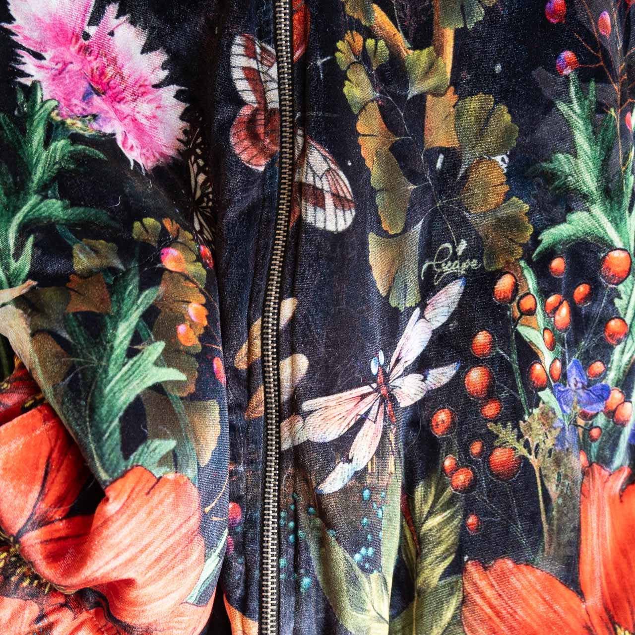 Velvet Bomber Jacket by Escape - Maguana - 62817