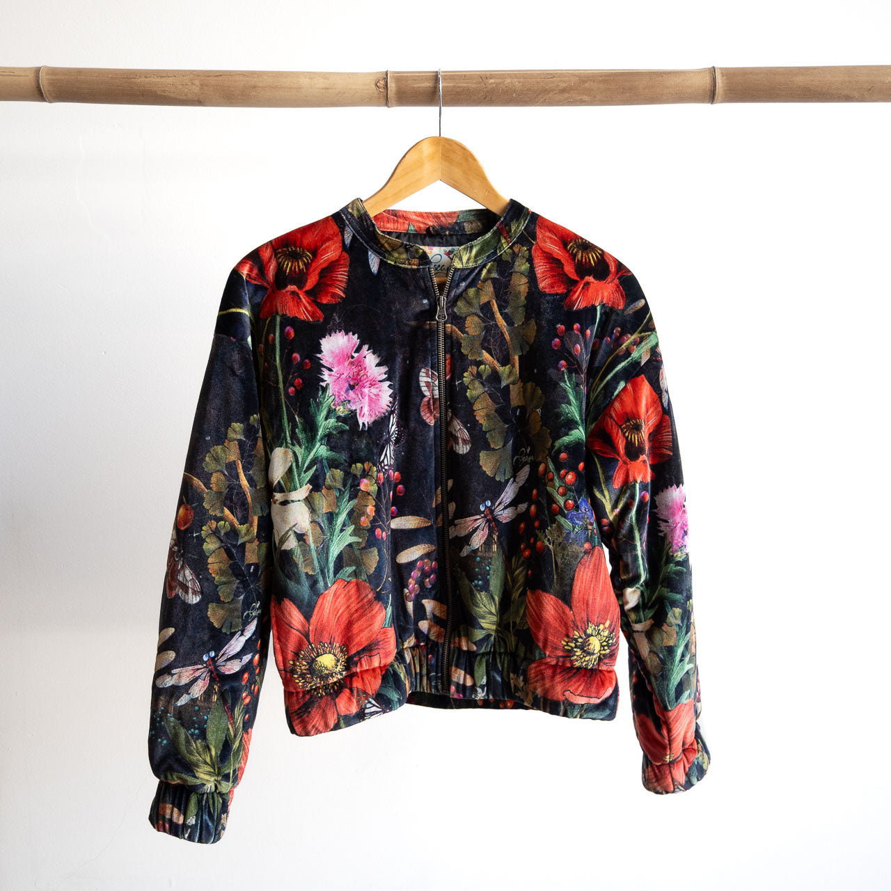 Velvet Bomber Jacket by Escape - Maguana - 62817