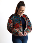 Velvet Bomber Jacket by Escape - Rabari - 62817